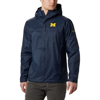 Columbia Collegiate Watertight II - Michigan, Chamarras Azul Marino Para Hombre | 564017-ZPE